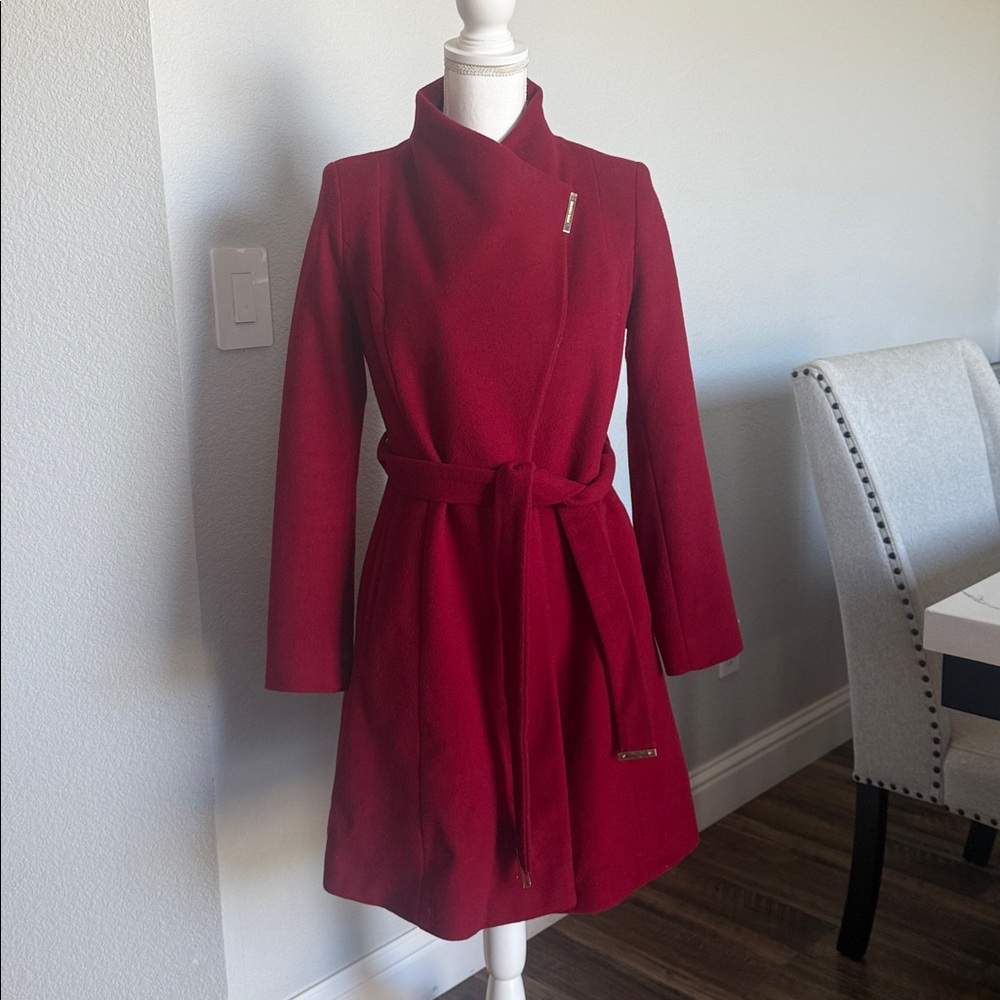 Michael kors wrap coat